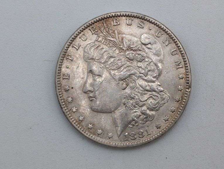 1881 Morgan Silver Dollar image