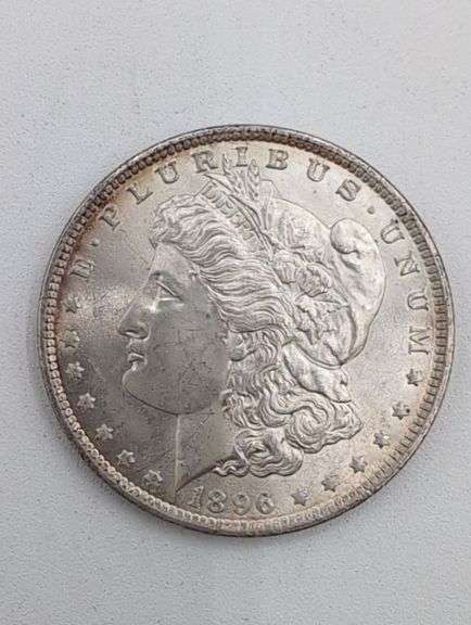 1896 Morgan Silver Dollar image