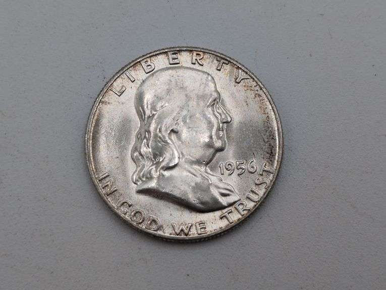 1956 Franklin Half Dollar image
