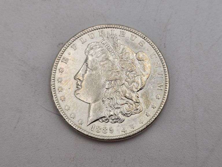 1889 Morgan Silver Dollar image