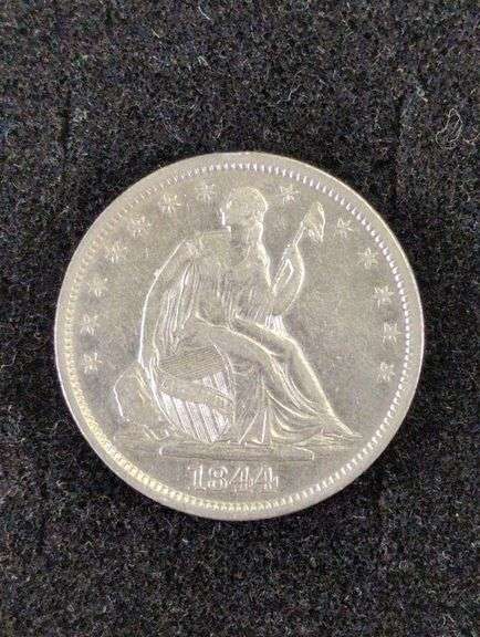 1844-O SEATED HALF DOLLAR image