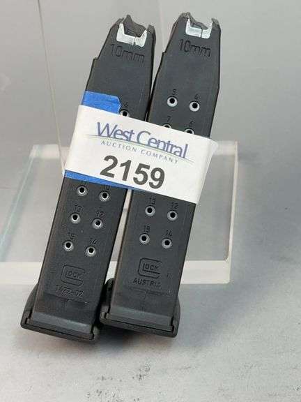 Two Glock 10mm 15-Round Magazines image