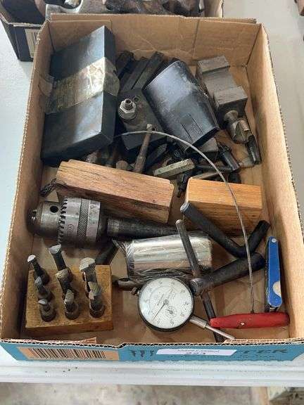 Assorted Machine Shop Tools and Accessories image