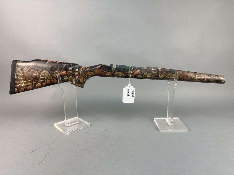 Remington 700 Synthetic Stock w/Turkey feather pattern image