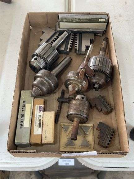 Assorted Machine Tool Accessories: Jacobs Chuck, Sturdumatic Tool image