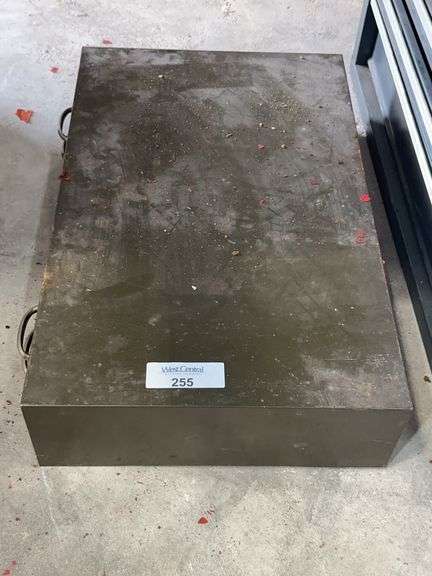 Gardner Wire Co. Metal Cabinet with Drill Bits and Taps image