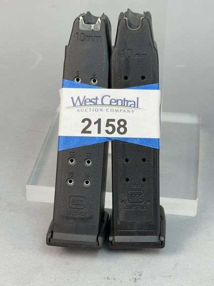 Two Glock 10mm 15-Round Magazines image