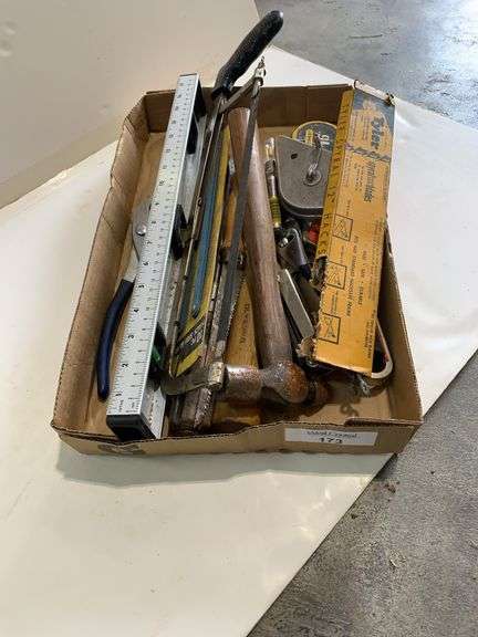 Assorted Hand Tools and Hardware image