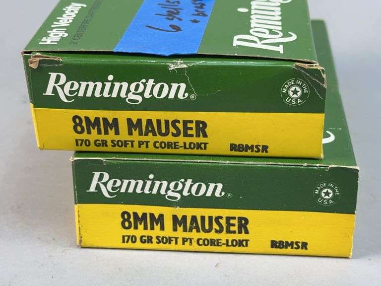 Remington 8mm Mauser & High Velocity Centerfire Cartridges image