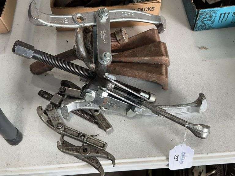 Assorted Puller Tools - Kent-Moore, Buffalo O, and Unmarked image