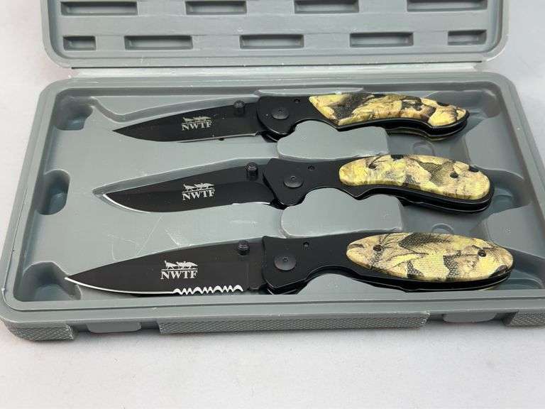 NWTF Folding Knife Set with Case image