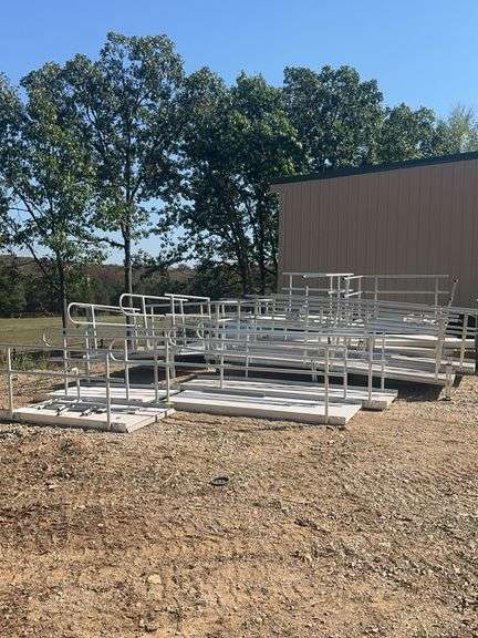 Various aluminum handicap ramps and platforms