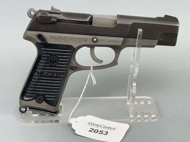 Ruger P85 9mm Semi Auto Pistol image