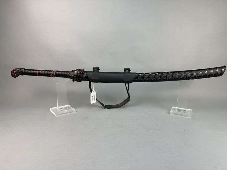 Decorative Katana Sword with Dragon Hilt image