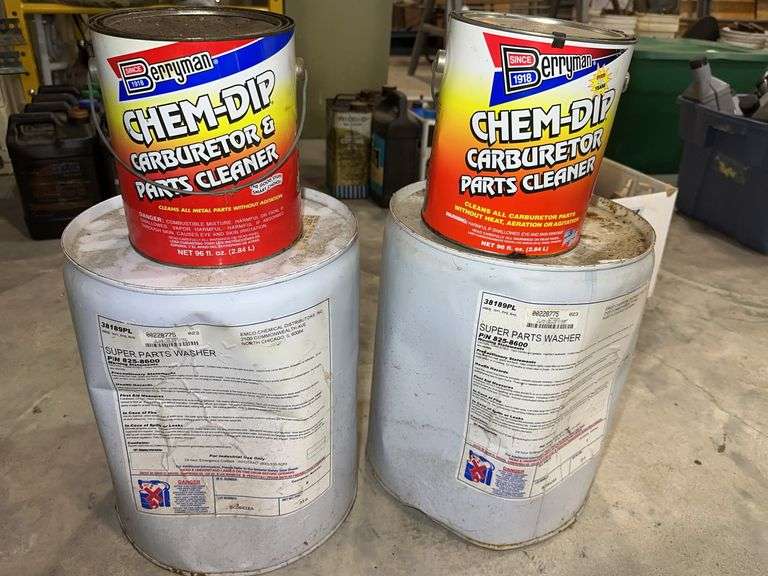 Super Parts Washer Barrels with Berryman Chem-Dip image