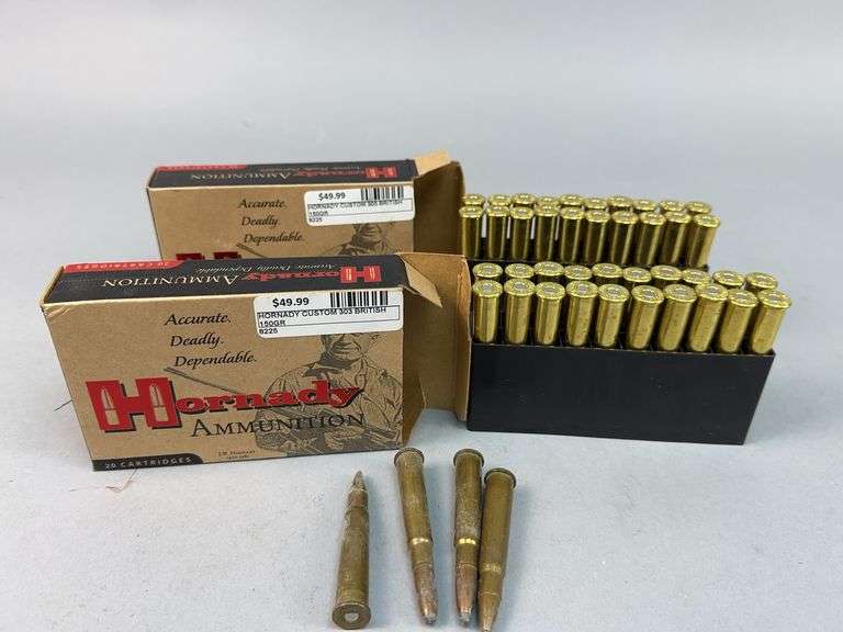 Hornady Custom 303 British 150gr Ammunition image