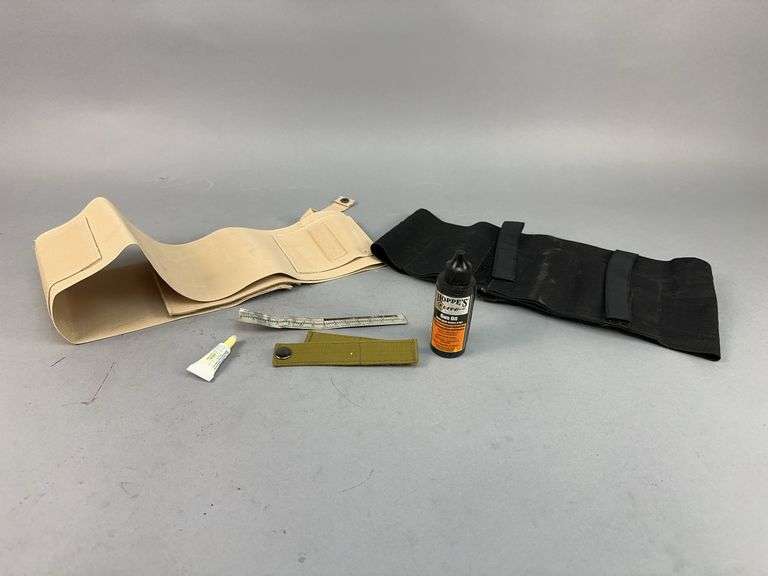 Gun Holster Belts & Cleaning Supplies image