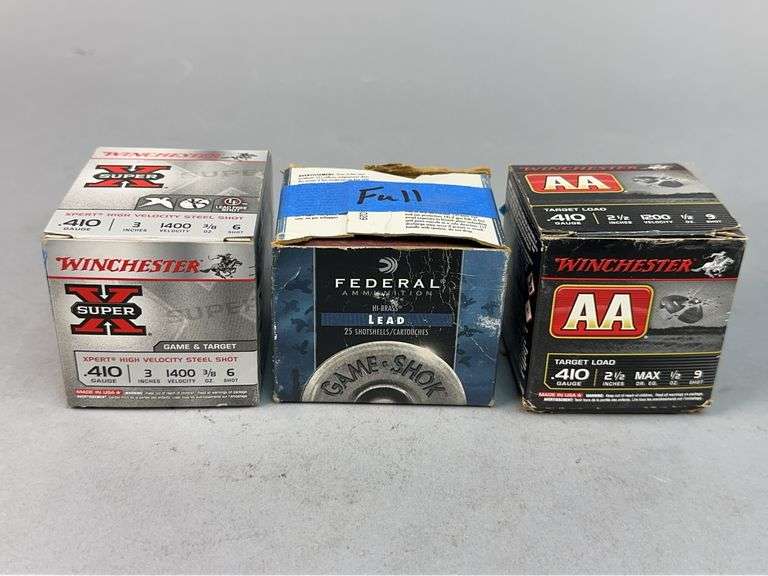 Assorted .410 Gauge Ammunition - Winchester & Federal image