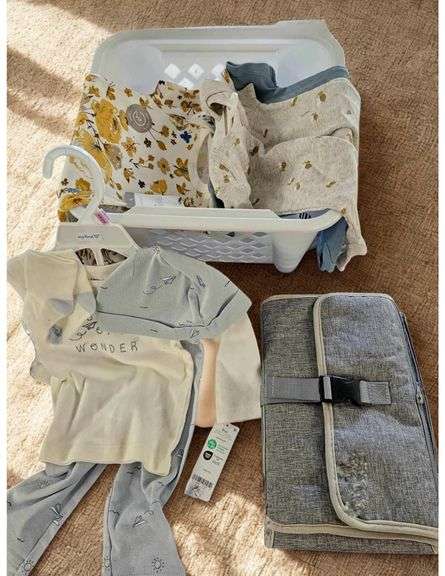 Carter's Clothing Sets and Diaper Bag