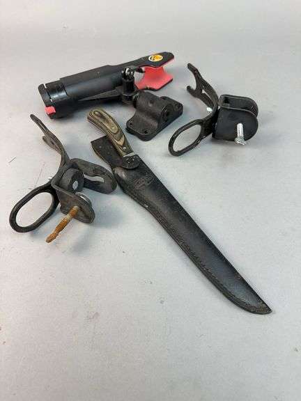 Cabela's Advanced Anglers Fillet Knife with Sheath and Rod Holders image