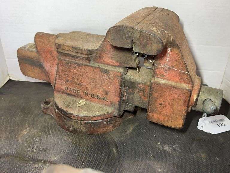 Columbian D45-M4 Metal Vise - Made in USA - 5 inch image