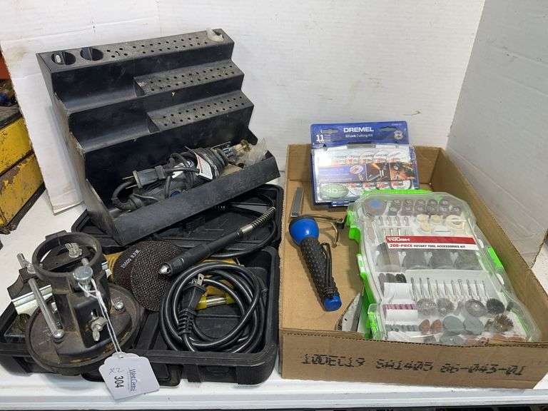 Rotary Tool and Accessories Lot image