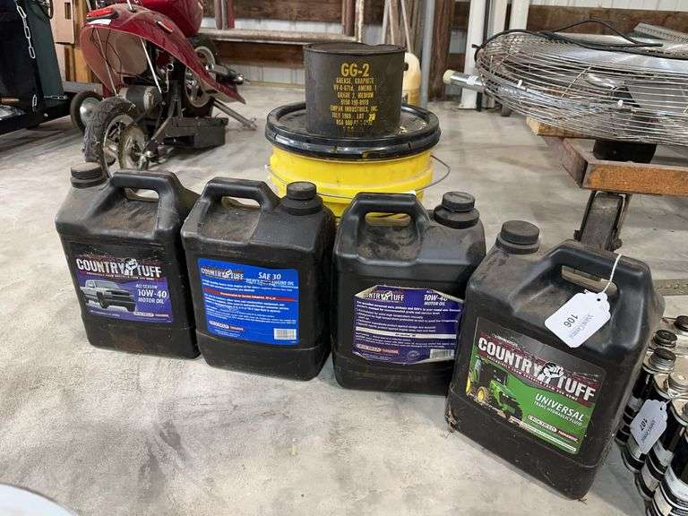 Orscheln Farm and Home Assorted Automotive Fluids & Grease(partially full) image