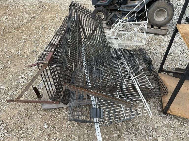 Assorted Wire Racks and Baskets image