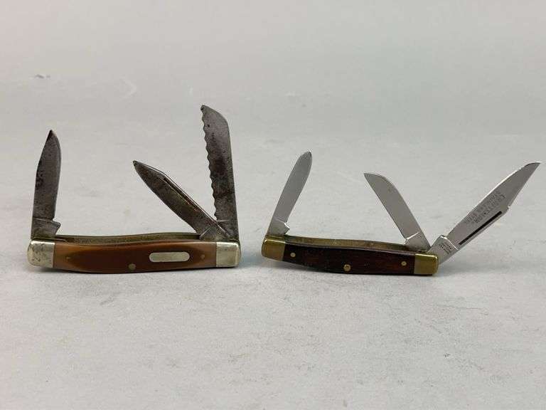 Two Multi-Blade Pocket Knives: Craftsman and Old Timer image