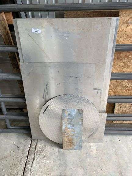 Assorted Aluminum Metal Sheets and Round Plate image