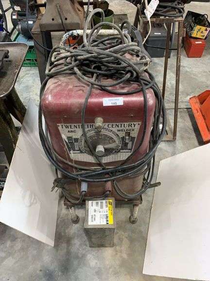Twentieth Century ARC Welder with ESAB Atom Arc 7018 Welding Rods image
