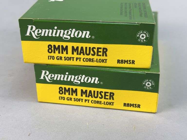 Remington 8mm Mauser & High Velocity Centerfire Cartridges - Lot 2234 image