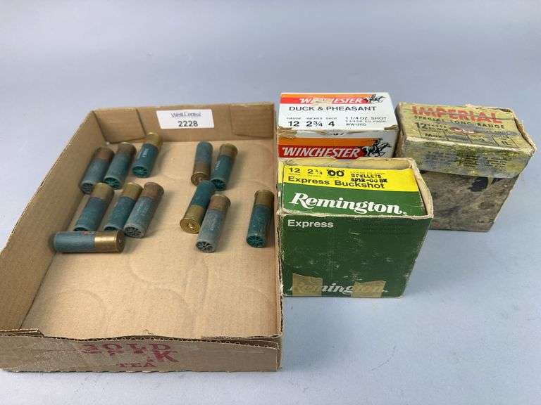 Assorted 12 Gauge Shotgun Shells - Winchester, Remington, and Imperial image