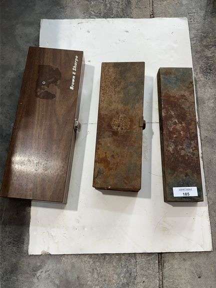 Brown & Sharpe Gauge Block Set and Ammco Hal Lee Crank Pin Returing Tool image