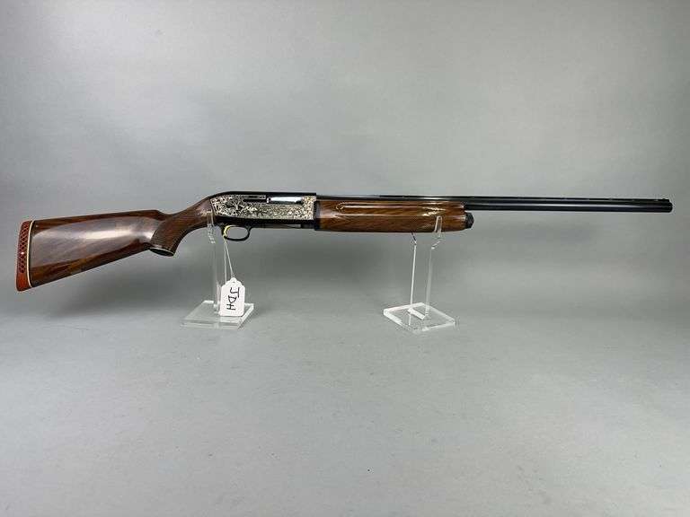 Ithaca SKB Custom Crafted Model 900, 12ga Semi Auto Shotgun with Engraved Detailing image