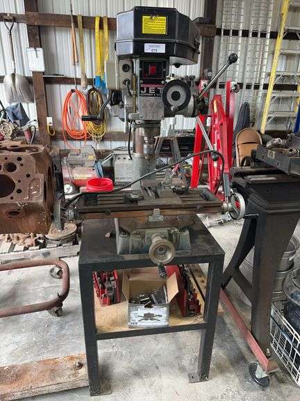 JET Mill Drill Model JMD-15 w/ Stand and Tooling image