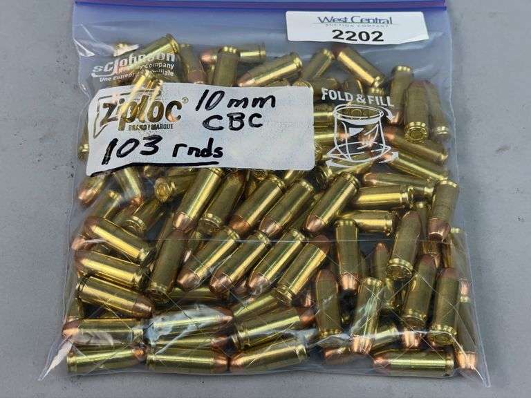 10mm CBC Ammunition - Approximately 103 Rounds image
