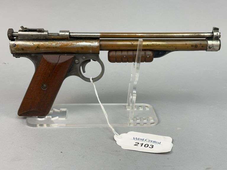 Benjamin Franklin 137 .177 Caliber Air Pistol with Box and Accessories image