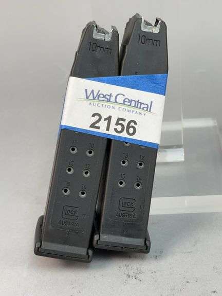 Two Glock 10mm 15-Round Magazines image