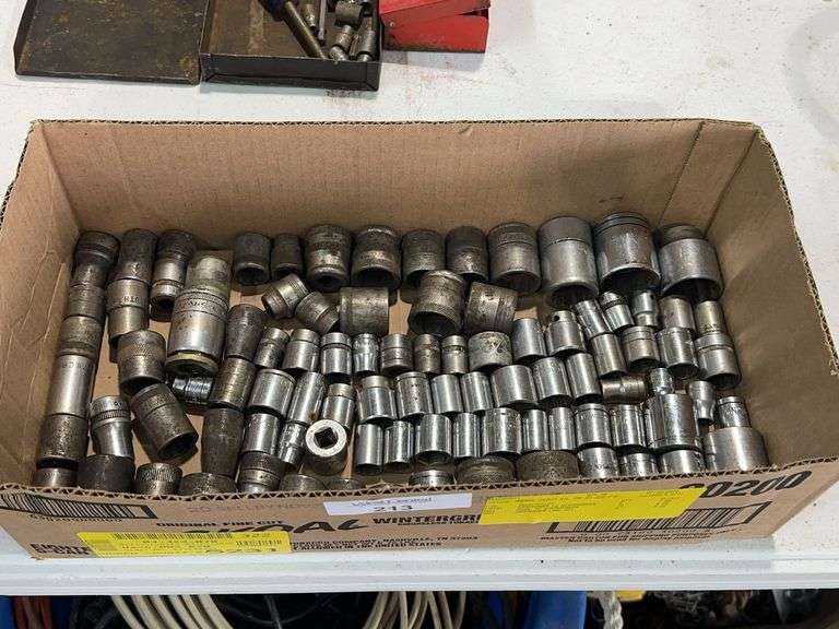 Assorted Sockets - Craftsman, Proto, Thorsen, and More image