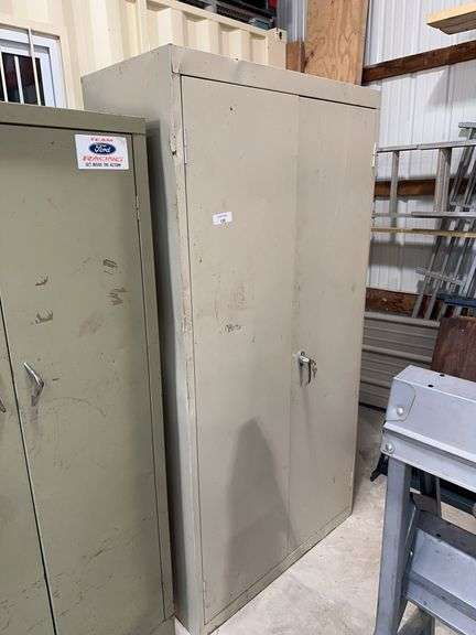 Metal Storage Cabinet with Shelves image