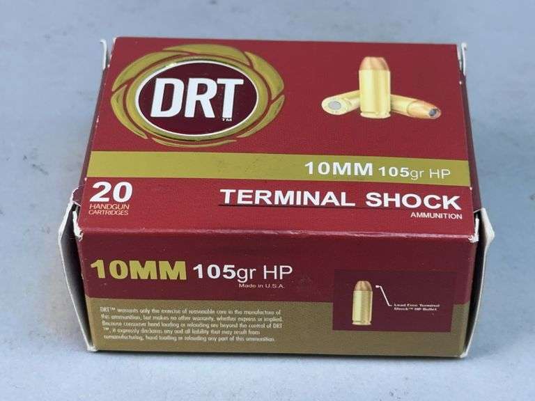 DRT Terminal Shock 10mm Handgun Ammunition image