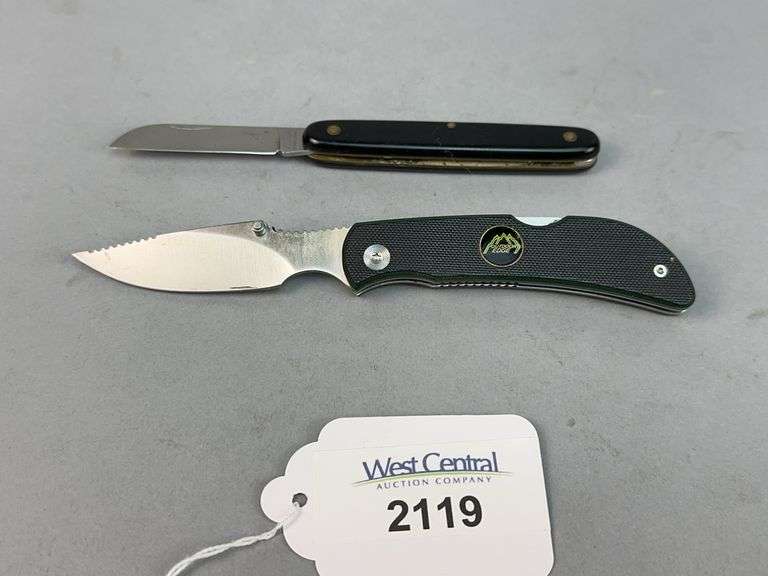 Two Pocket Knives: Outdoor Edge and Candco Switzerland image