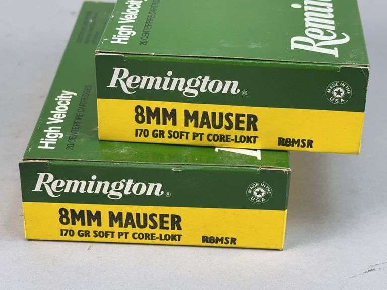 Remington 8mm Mauser & High Velocity Centerfire Cartridges image