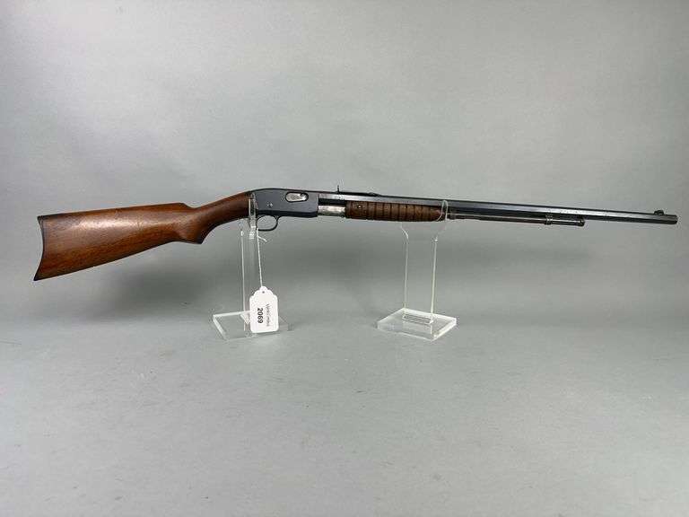 Remington Model 12 .22 S,L,LR Caliber Rifle with Marbles sight image