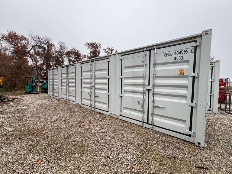 40' High side containor 4 Side Doors image