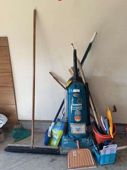 Eureka The Boss SmartVac Vacuum Cleaner with Broom, Mop, Dustpan, and Cleaning Supplies image