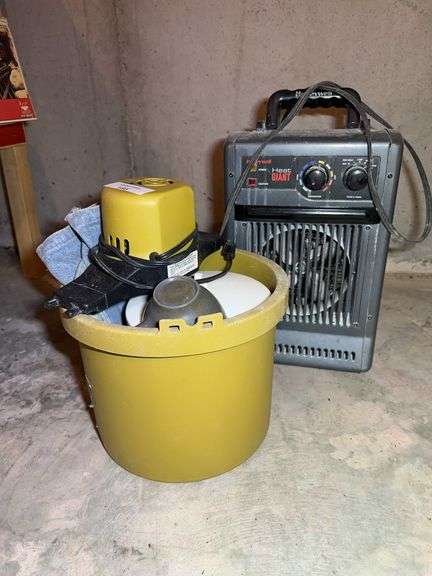 Electric Ice Cream Maker and Honeywell Heat Giant Heater image