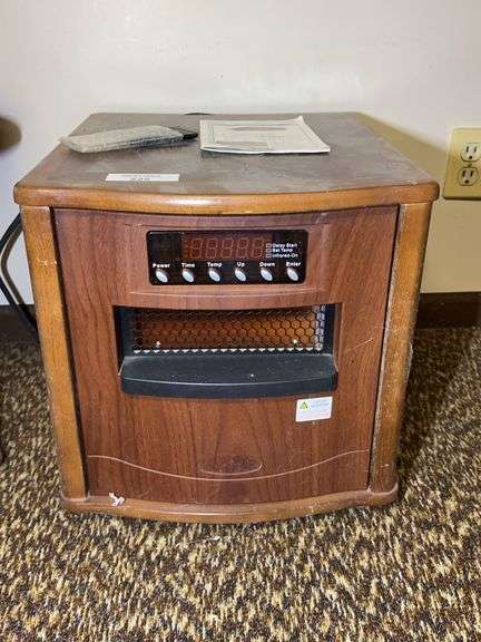 Comfort Zone Infrared Heater with Remote and Manual image