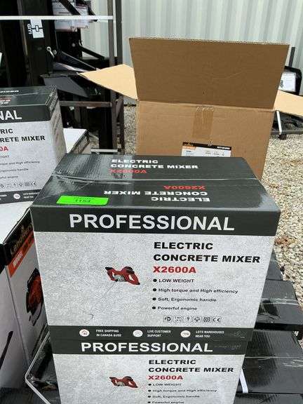 X2600 Electric concrete mixer image